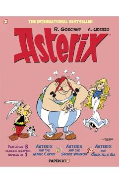 Asterix Omnibus Vol. 10: Collecting Asterix and the Magic Carpet, Asterix and the Secret Weapon, and Asterix and Obelix All at Sea - René Goscinny