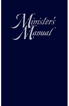 Minister\'s Manual 1998 - John Rempel
