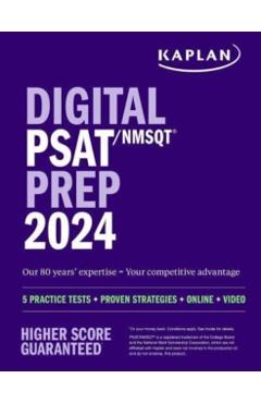 Digital Psat/NMSQT Prep 2024 - Kaplan Test Prep