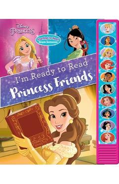Disney princess: princess friends i'm ready to read sound book [with battery] - pi kids