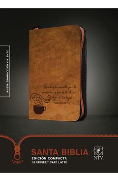 Santa biblia ntv, edicion compacta, cafe latte - tyndale