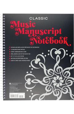 Music Manuscript Notebook (Classic) -