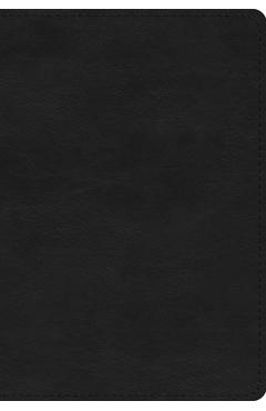 ESV Large Print Compact Bible (Trutone, Black) -