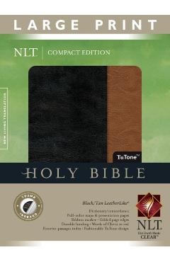Large Print Compact Bible-NLT - Tyndale
