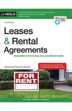 Leases & Rental Agreements - Janet Portman