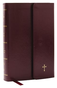 NKJV Compact Paragraph-Style Bible W/ 43,000 Cross References, Burgundy Leatherflex W/ Magnetic Flap, Red Letter, Comfort Print: Holy Bible, New King - Thomas Nelson