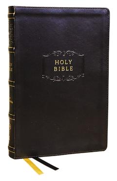 Kjv, Center-Column Reference Bible with Apocrypha, Leathersoft, Black, 73,000 Cross-References, Red Letter, Comfort Print: King James Version - Thomas Nelson