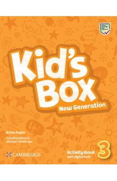 Kid's Box New Generation Level 3 Activity Book with Digital Pack British English - Caroline Nixon