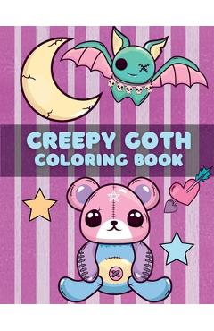 Creepy Goth Coloring Book - Josephine\'s Papers