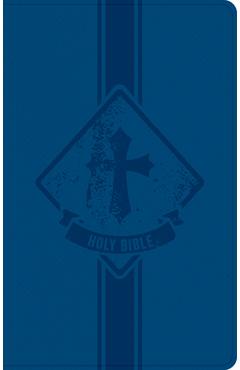 KJV Kids Bible, Thinline Edition, Navy Leathertouch - Holman Bible Publishers