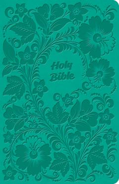 CSB Thinline Bible, Teal Leathertouch, Value Edition - Csb Bibles By Holman