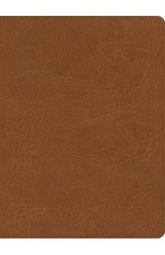 CSB He Reads Truth Bible, Saddle Leathertouch, Indexed - He Reads Truth