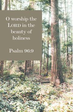O worship the lord bulletin (pkg 100) general worship - broadman church supplies staff