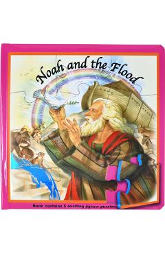 Noah and the Flood (Puzzle Book): St. Joseph Puzzle Book: Book Contains 5 Exciting Jigsaw Puzzles - Jude Winkler