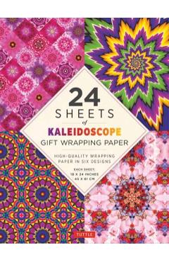 Kaleidoscope Gift Wrapping Paper - 24 Sheets: 18 X 24 (45 X 61 CM) Wrapping Paper - Tuttle Studio