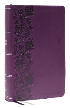 Kjv, Personal Size Large Print Single-Column Reference Bible, Leathersoft, Purple, Red Letter, Comfort Print: Holy Bible, King James Version - Thomas Nelson
