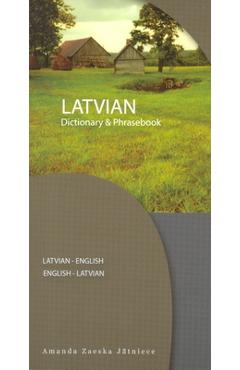 Latvian-English/English-Latvian Dictionary & Phrasebook - Amanda Jatniece
