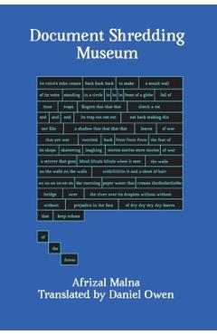 Document Shredding Museum - Afrizal Malna