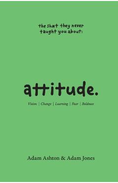 Attitude: Vision, Change, Learning, Fear & Boldness - Adam Ashton