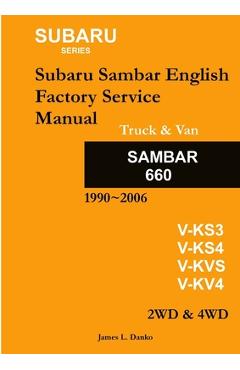 Subaru Sambar English Service Manual - James Danko
