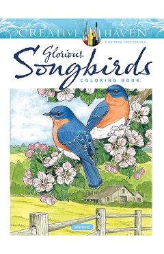 Creative Haven Glorious Songbirds Coloring Book - John Green