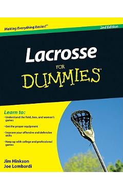 Lacrosse for dummies - jim hinkson