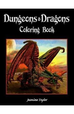 Dungeons & Dragons Coloring Book - Jasmine Taylor