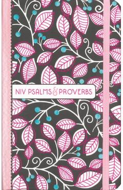 Niv, Psalms and Proverbs, Hardcover, Pink, Comfort Print: Poetry and Wisdom for Today - Zondervan