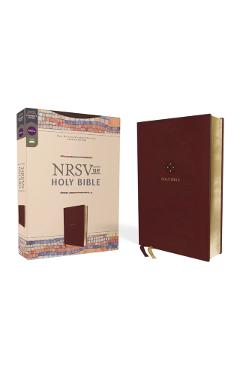 Nrsvue, Holy Bible, Leathersoft, Burgundy, Comfort Print - Zondervan