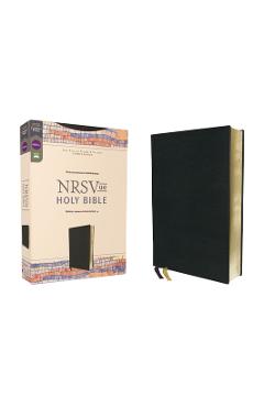 Nrsvue, Holy Bible, Leathersoft, Black, Comfort Print - Zondervan