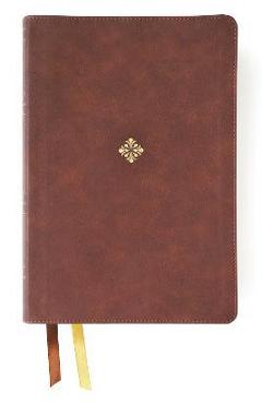 Nkjv, Thompson Chain-Reference Bible, Large Print, Leathersoft, Brown, Red Letter, Comfort Print - Frank Charles Thompson