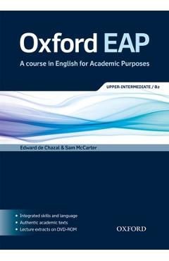 Oxford english for academic purposes b2 student book & dvd pack - 