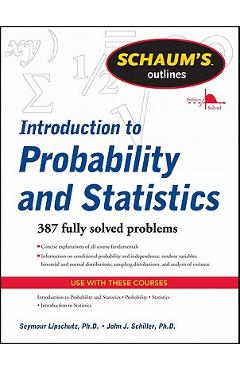 So Intro Prob&statistics REV - Seymour Lipschutz