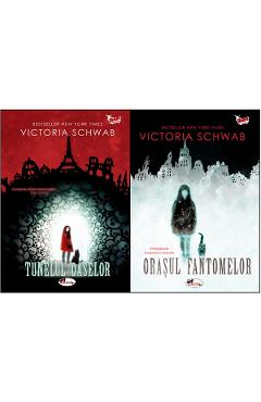 pachet premium 09 - orasul fantomelor (seria yolo) + tunelul oaselor - victoria schwab