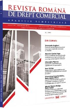 Revista romana de drept comercial Nr.2 din 2022 2022 imagine 2022