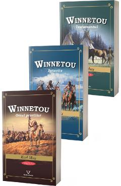 Pachet 3 carti Winnetou: Omul preriilor + Detectiv + Testamentul - Karl May - DAFFI S BOOKS