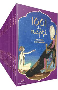 Pachet 15 volume: 1001 de nopti. Povestile Seherezadei 1001