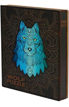 Puzzle 250 din lemn: Lup