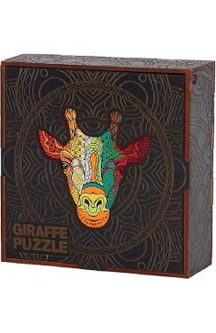 Puzzle 70 din lemn: Girafa