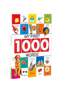 My First 1000 Words: Early Learning Picture Book to Learn Alphabet, Numbers, Shapes and Colours, Transport, Birds and Animals, Professions, - Wonder House Books