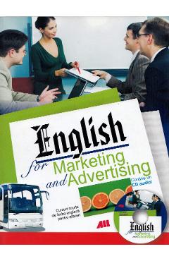 English for marketing and advertising + CD – Sylee Gore advertising