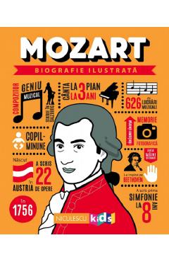 Mozart. Biografie ilustrata - NICULESCU