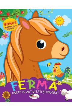 Ferma. Carte de activitati si colorat - ARAMIS