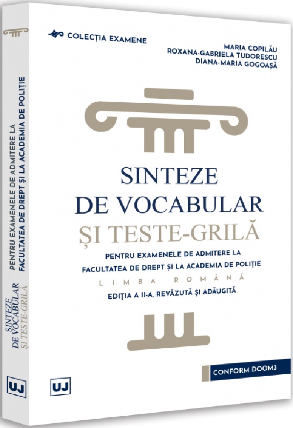 Sinteze de vocabular si teste-grila pentru examenele de admitere
