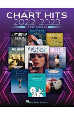 Chart hits of 2022-2023 - piano/vocal/guitar songbook - 