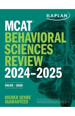MCAT Behavioral Sciences Review 2024-2025: Online + Book - Kaplan Test Prep