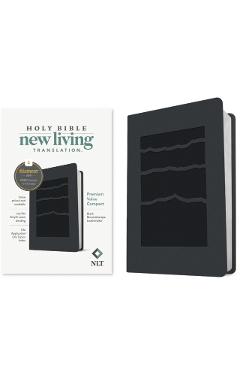 NLT Premium Value Compact Bible, Filament-Enabled Edition (Leatherlike, Black Mountainscape) - Tyndale