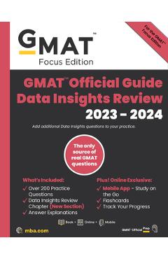 GMAT Official Quantitative Review: Data Sufficiency 2023-2024, Book + Online Question Bank - Gmac (graduate Management Admission Coun