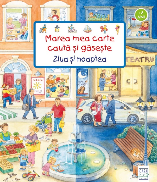 Marea mea carte Caută și găsește. Ziua și noaptea - Susanne