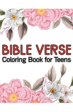 Bible verse coloring book for teens